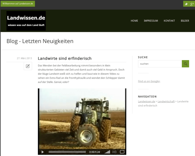 Wenden auf engstem Raum beim Pflügen