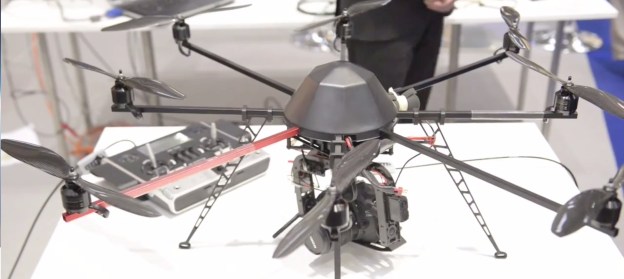 Drohne auf der AGRITECHNICA 2013