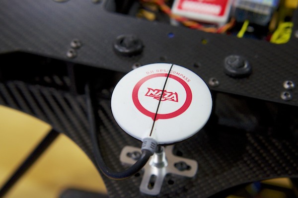 GPS Kompass auf Flugdrohne Foto: Schleeh