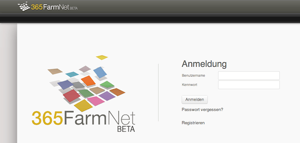 365FarmNet Startseite Screenshot