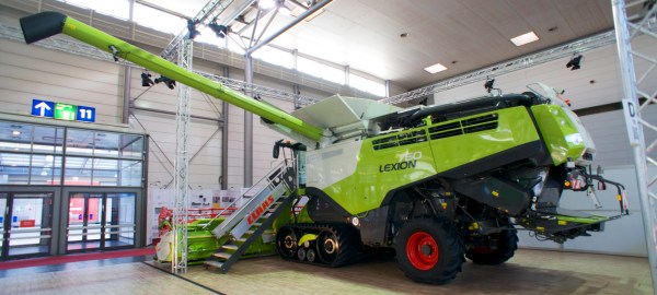Claas Lexikon 760 auf der CeBIT 2014 Halle 12