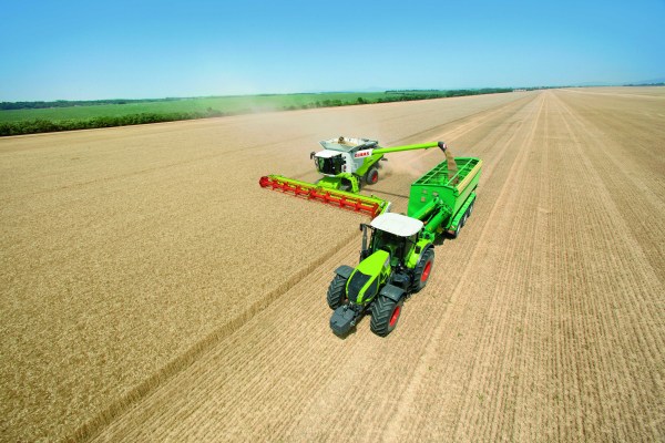 Farming 4.0 Claas Erntekette mit M2M