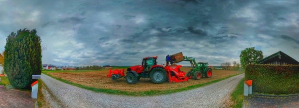 Landwirte bei der Arbeit