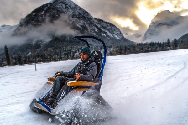 Ziesel in seinem Element