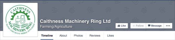 Fast schon nicht mehr als ein Maschinenring Logo erkennbar